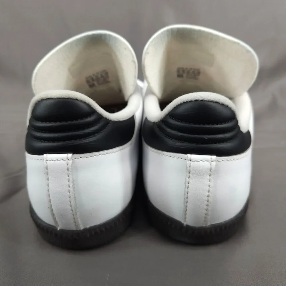 Adidas Samba Shoes Mens Size 10.5 White Black Athletic Lifestyle Casual